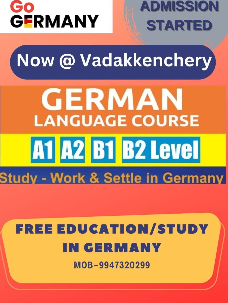 german language classes at vadakkencherry